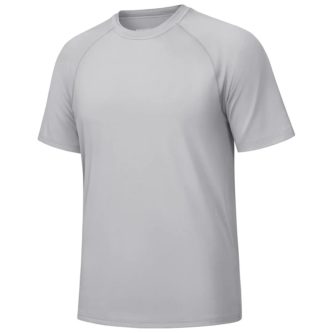 Men's UPF 80  Breathable Quick-Dry Outdoor Swim T-Shirt