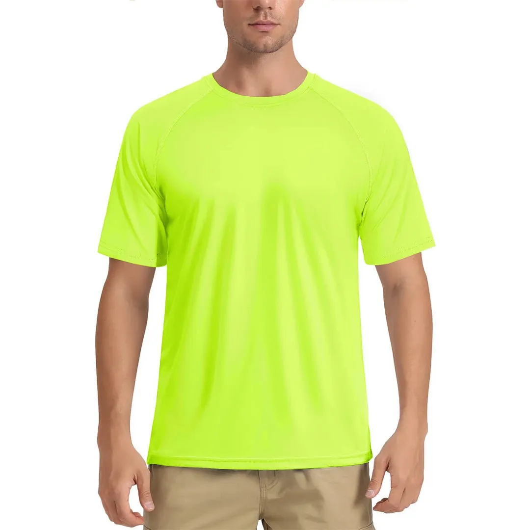 Men's UPF 80  Breathable Quick-Dry Outdoor Swim T-Shirt