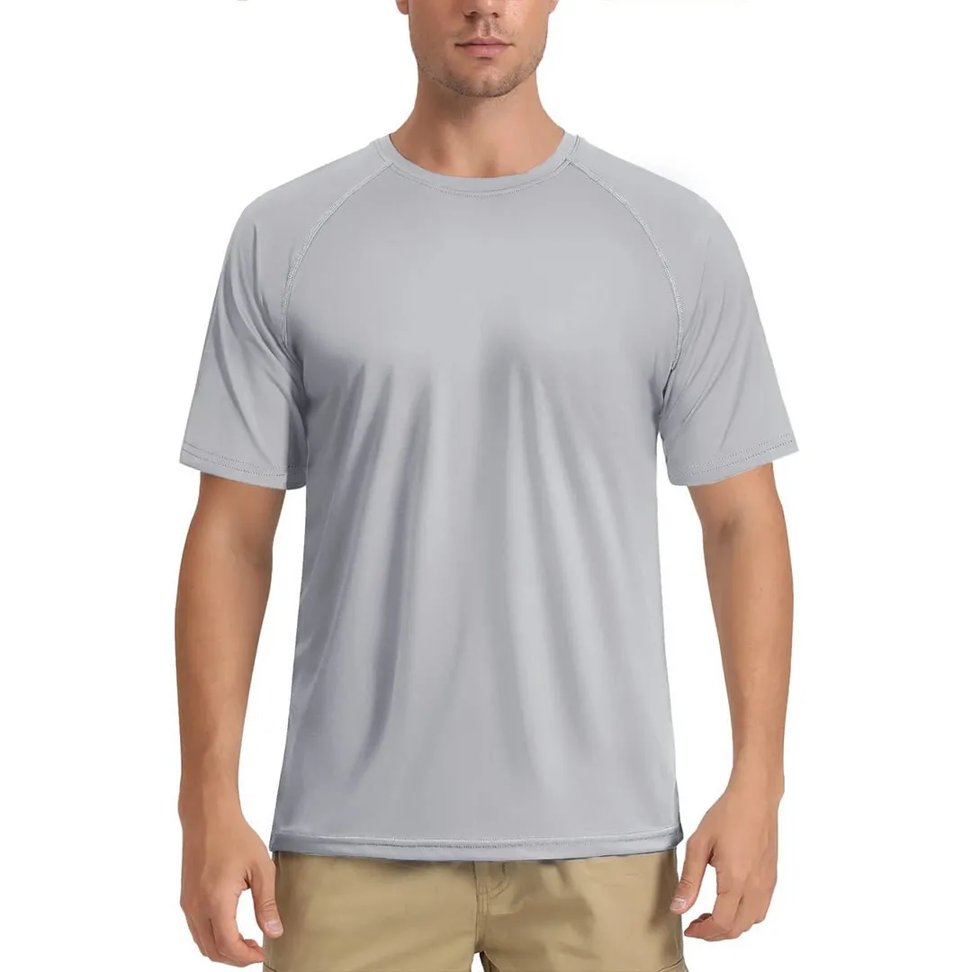 Men's UPF 80  Breathable Quick-Dry Outdoor Swim T-Shirt