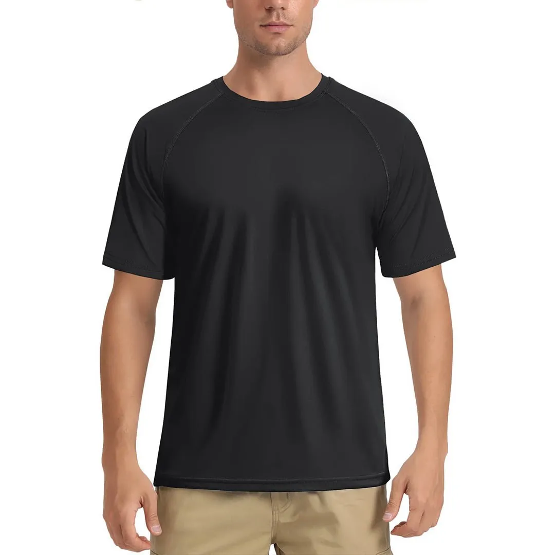 Men's UPF 80  Breathable Quick-Dry Outdoor Swim T-Shirt