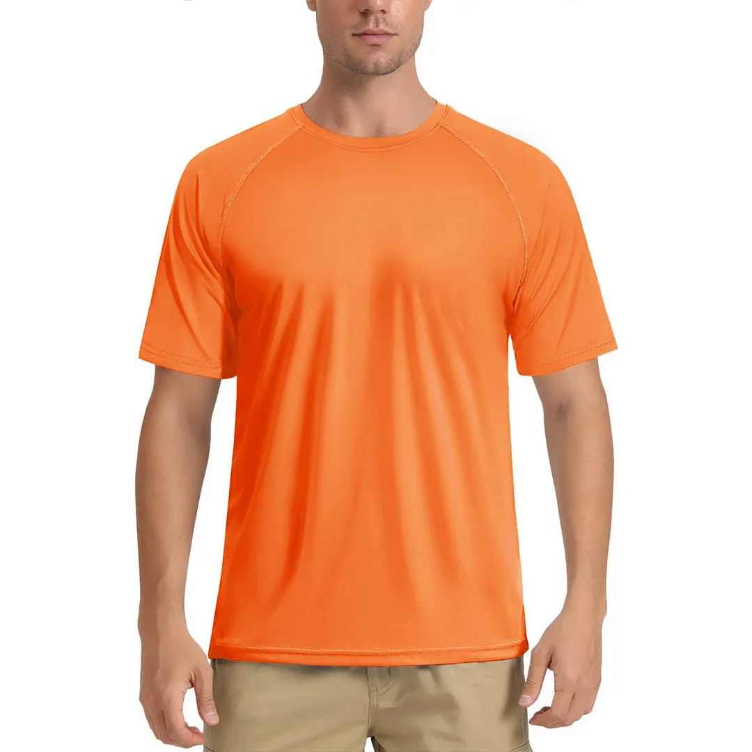 Men's UPF 80  Breathable Quick-Dry Outdoor Swim T-Shirt