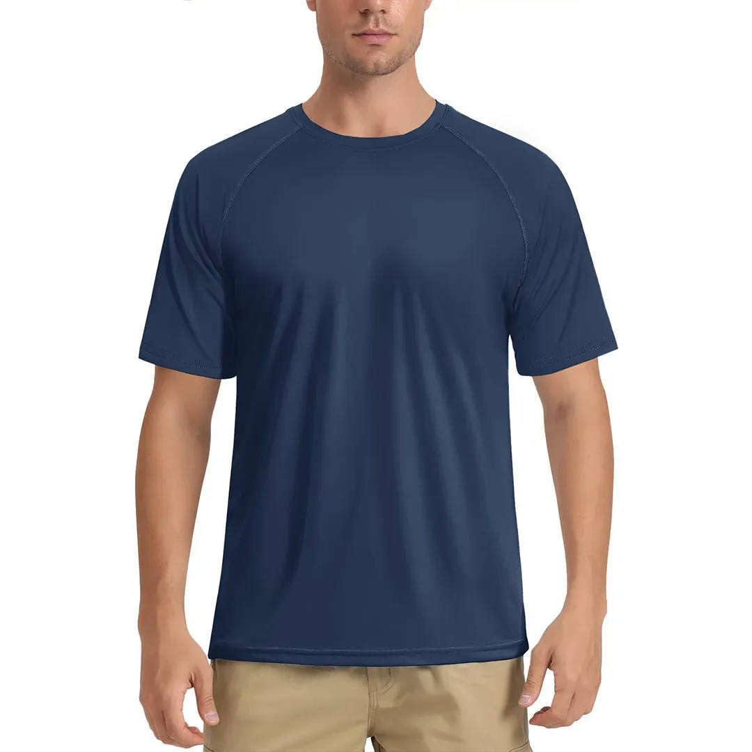 Men's UPF 80  Breathable Quick-Dry Outdoor Swim T-Shirt
