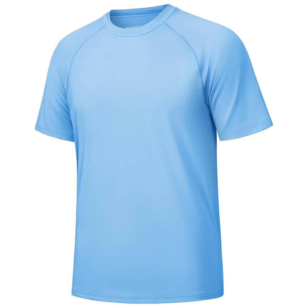 Men's UPF 80  Breathable Quick-Dry Outdoor Swim T-Shirt