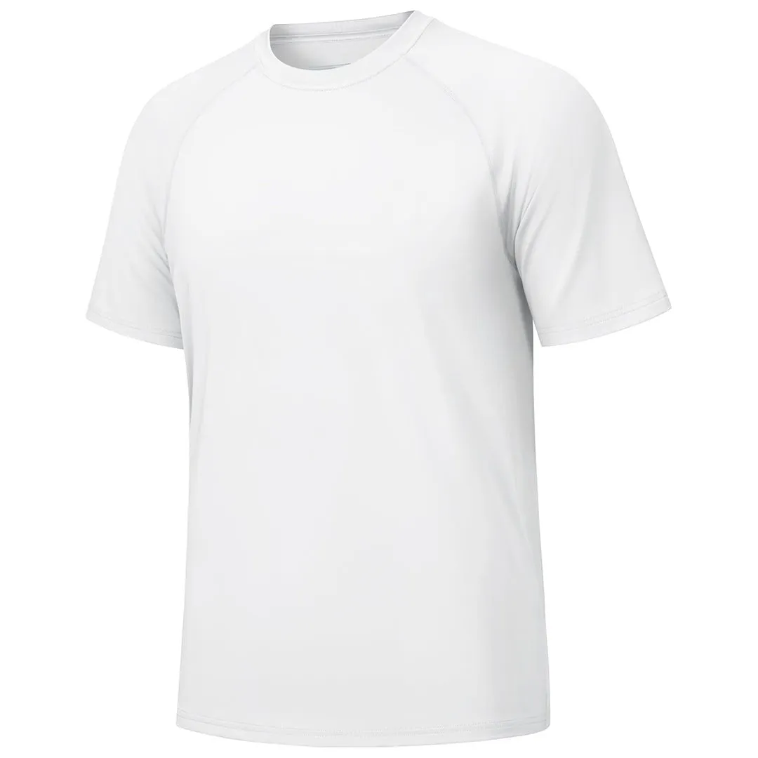 Men's UPF 80  Breathable Quick-Dry Outdoor Swim T-Shirt