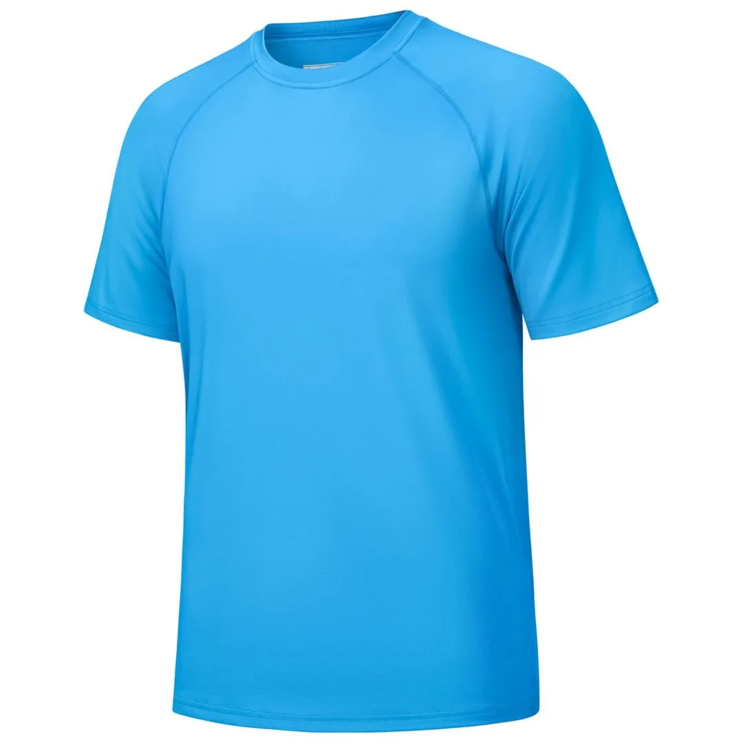 Men's UPF 80  Breathable Quick-Dry Outdoor Swim T-Shirt