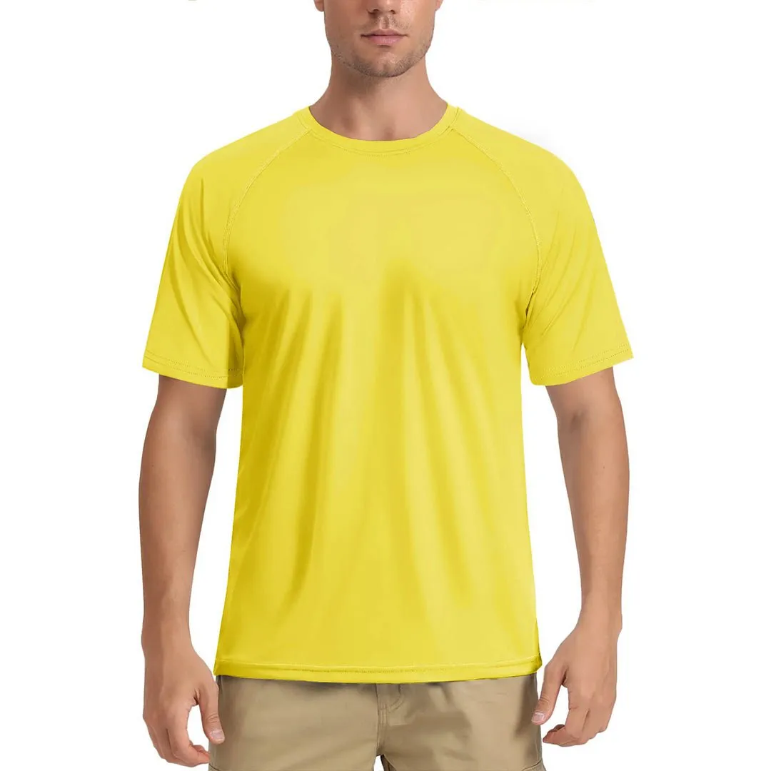 Men's UPF 80  Breathable Quick-Dry Outdoor Swim T-Shirt