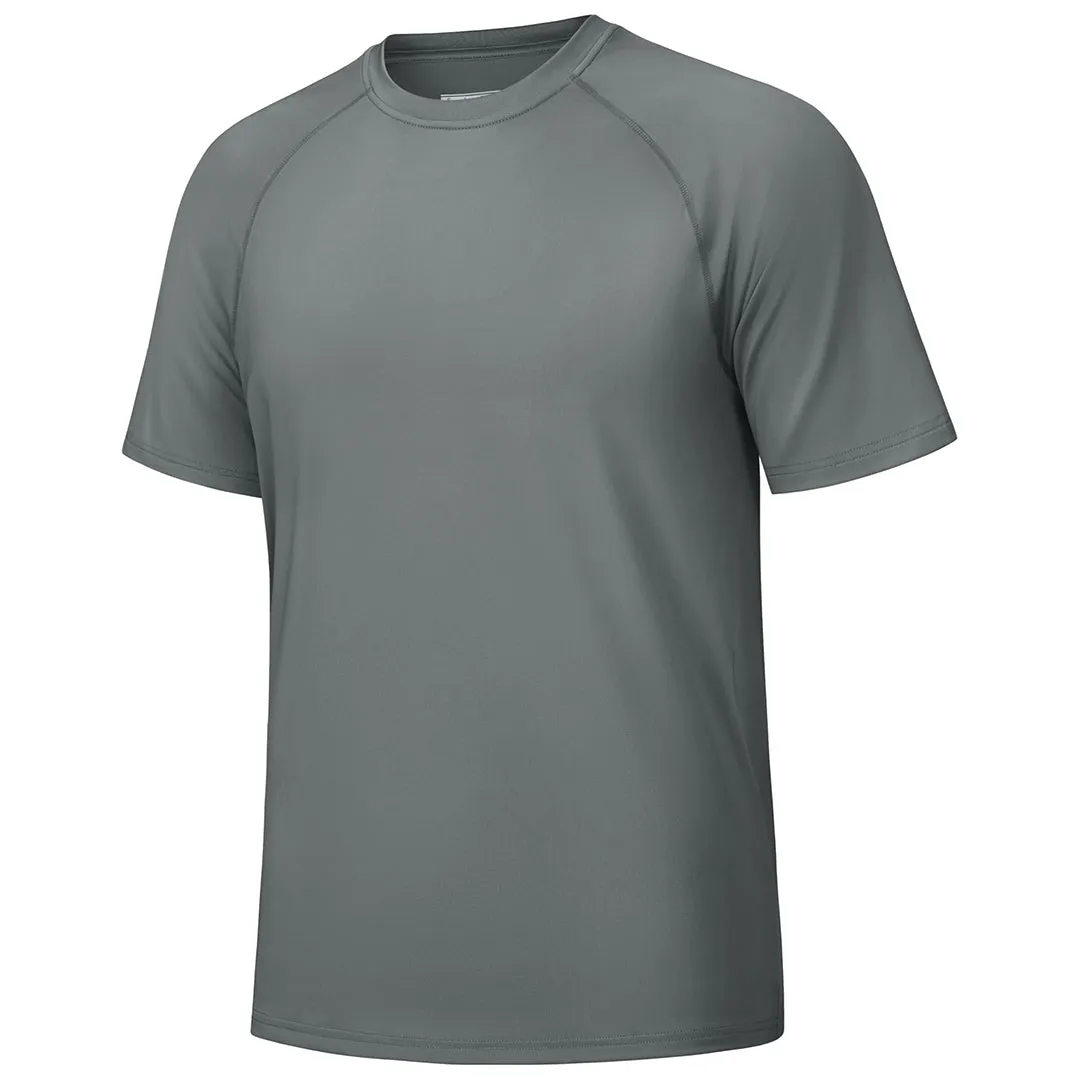 Men's UPF 80  Breathable Quick-Dry Outdoor Swim T-Shirt