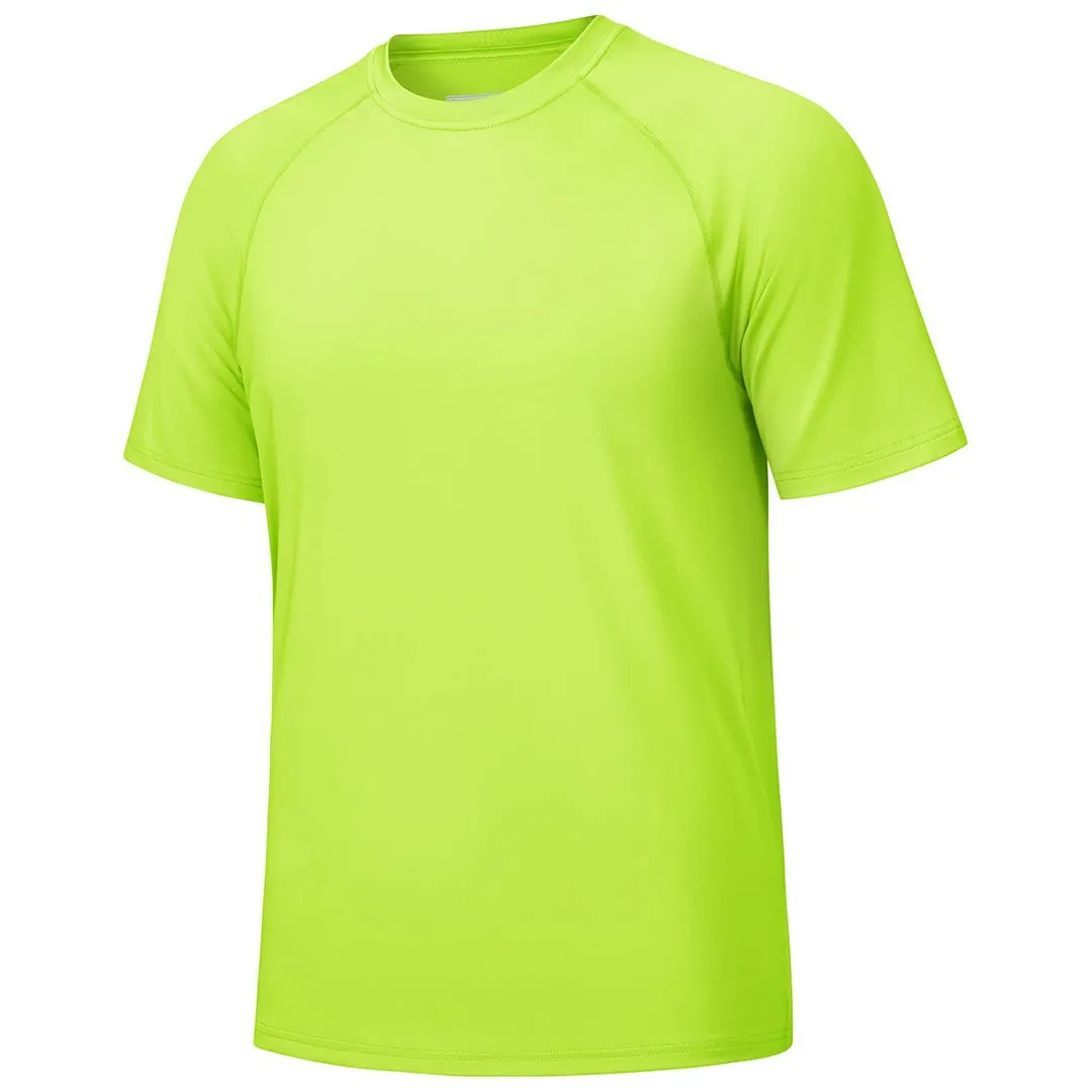 Men's UPF 80  Breathable Quick-Dry Outdoor Swim T-Shirt