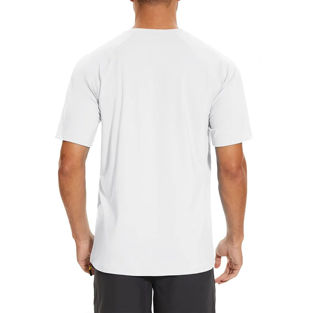 Men's UPF 80  Breathable Quick-Dry Outdoor Swim T-Shirt