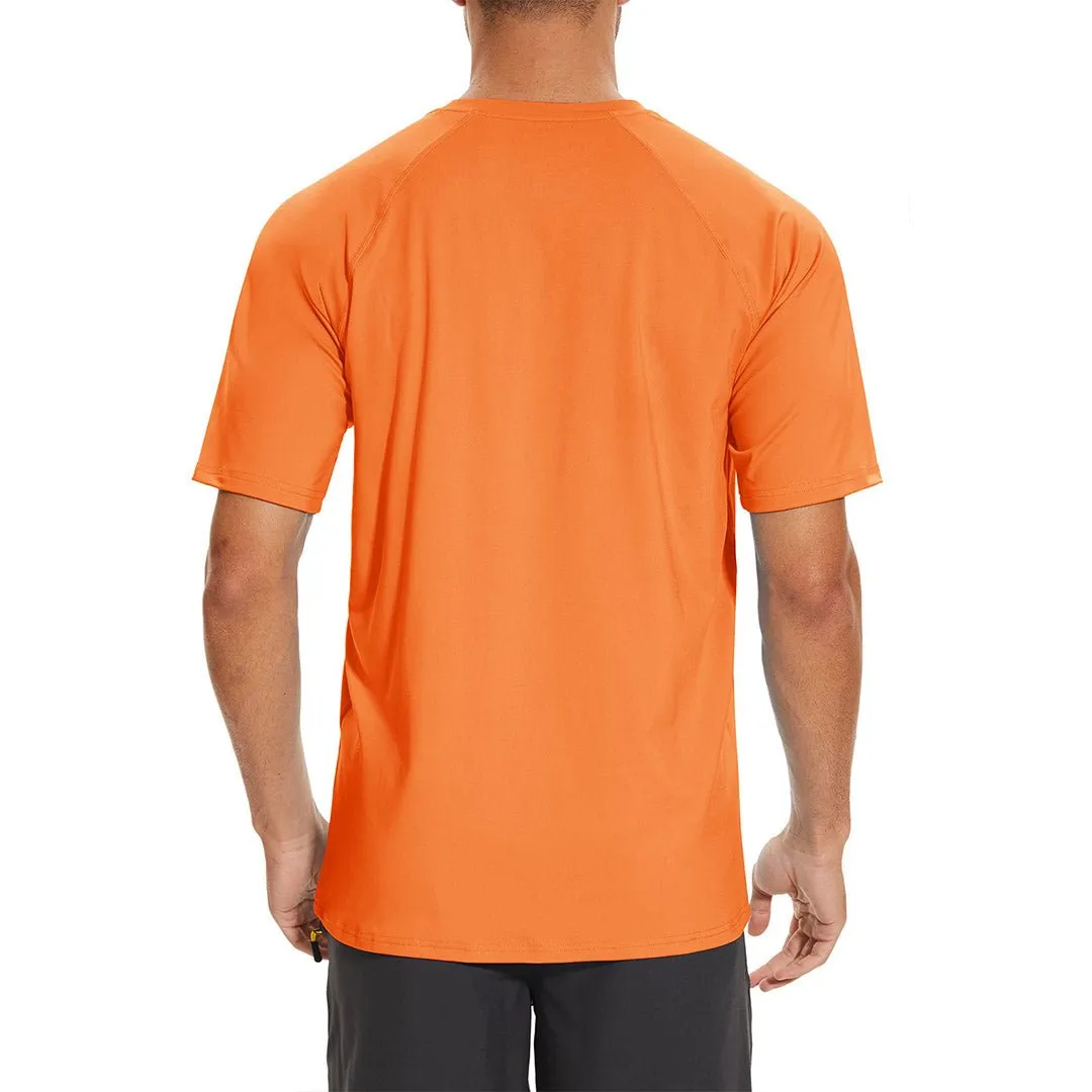 Men's UPF 80  Breathable Quick-Dry Outdoor Swim T-Shirt