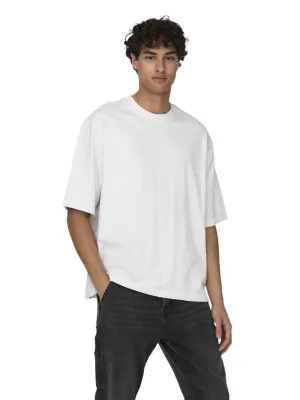 Millenium Oversized T-shirt Wit