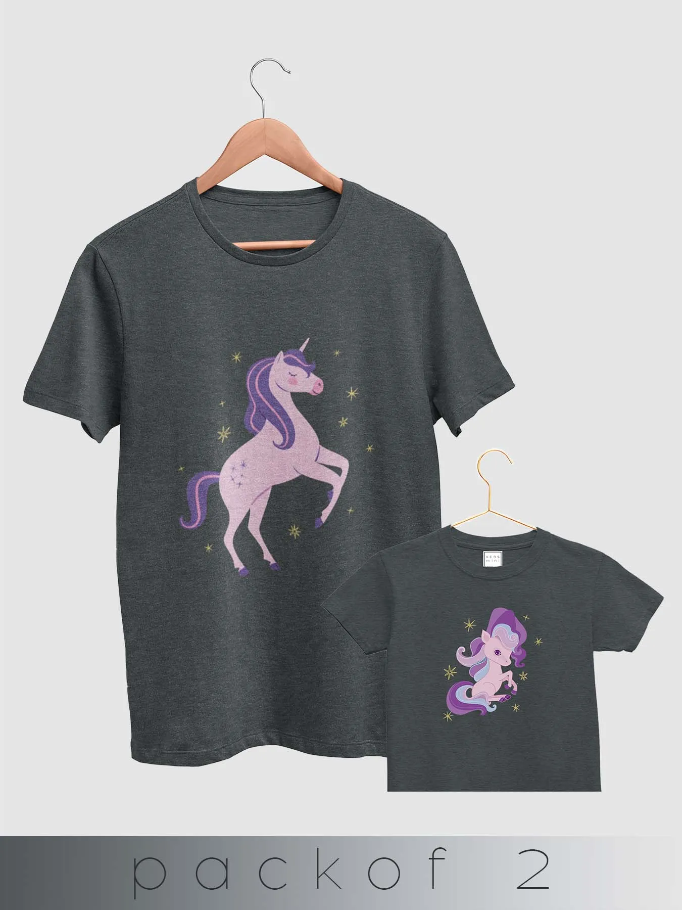 mini & Me Unicorn - Pack of 2