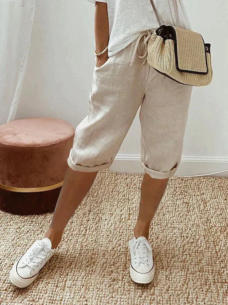 Noa® | Lightweight Drawstring Shorts