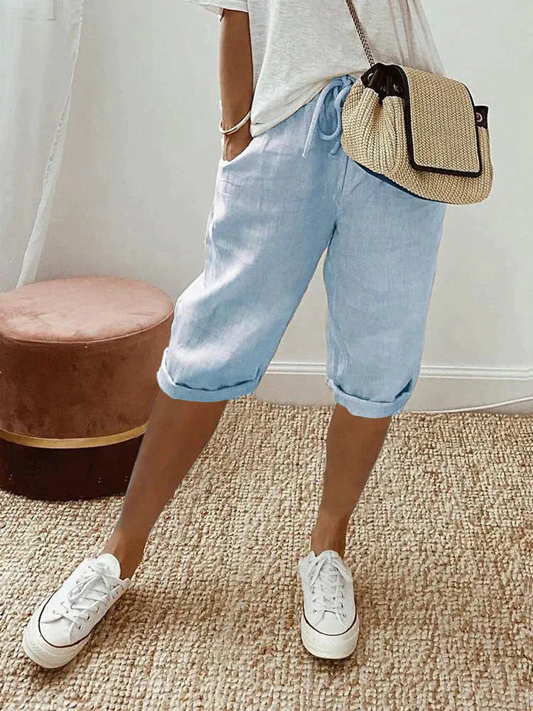 Noa® | Lightweight Drawstring Shorts