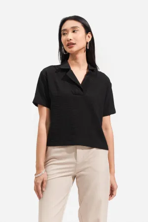 Notch Collar Shirt