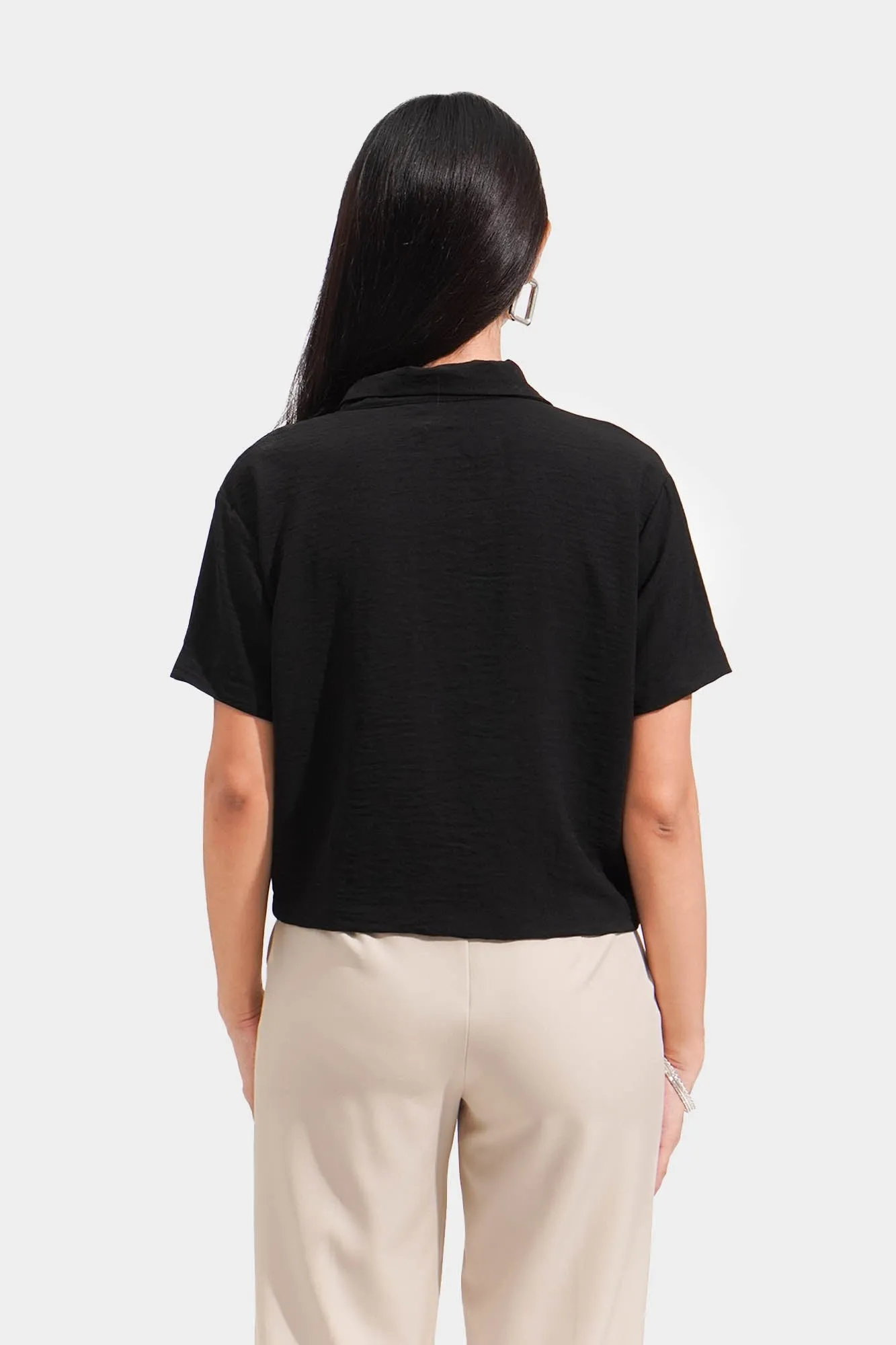Notch Collar Shirt