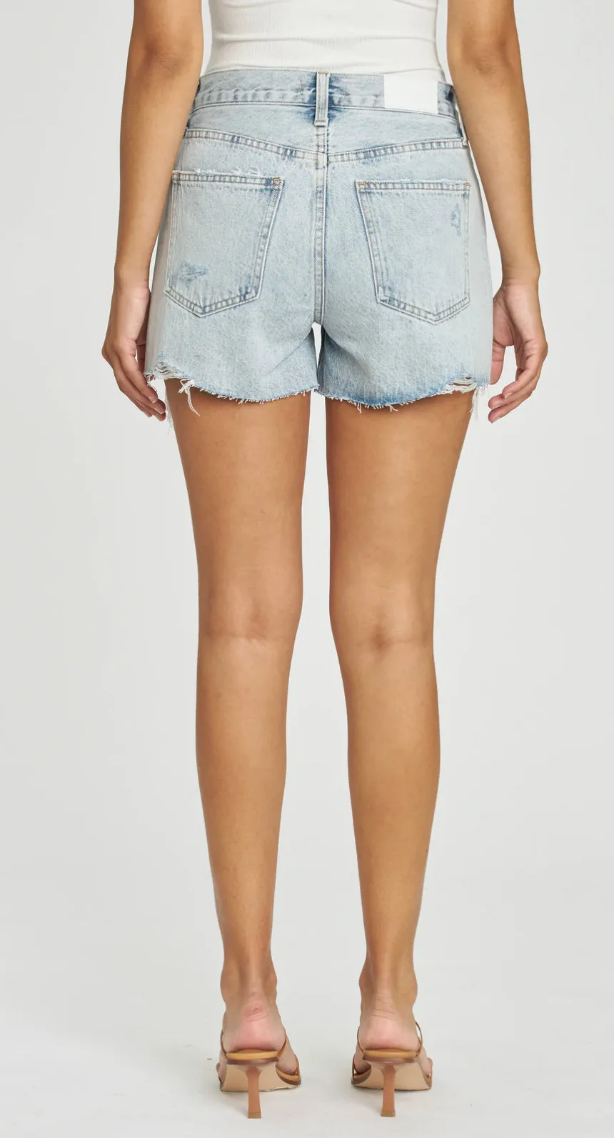 Nova Distressed Short in Moonlight
