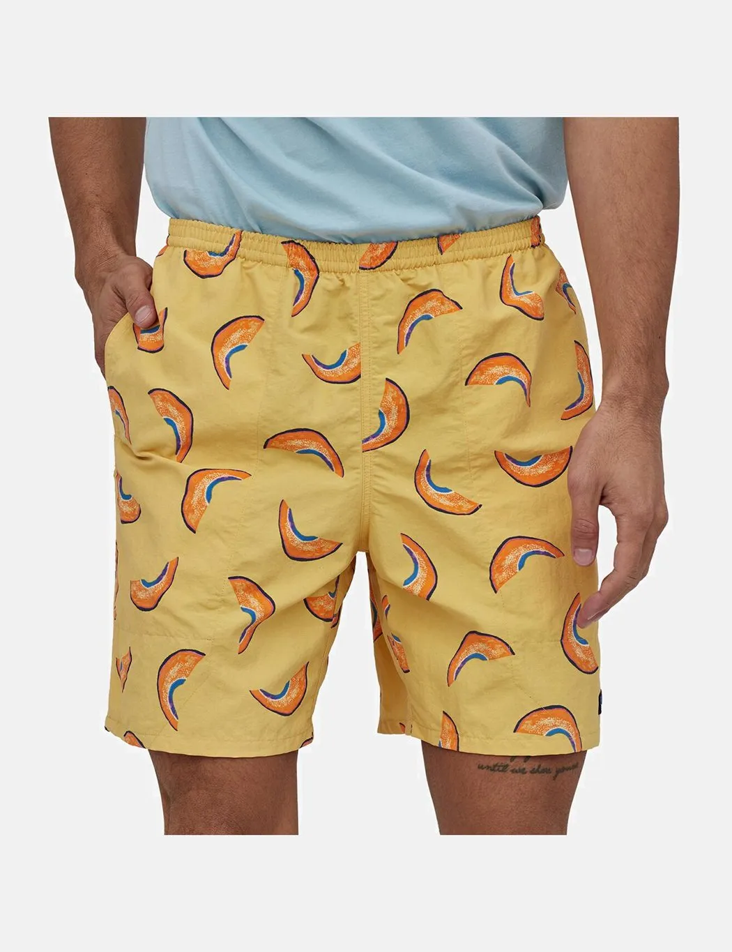 Patagonia Baggies Longs Shorts (7") (Melons) - Surfboard Yellow