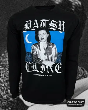 Patsy Cline Feeling Blue Long Sleeve
