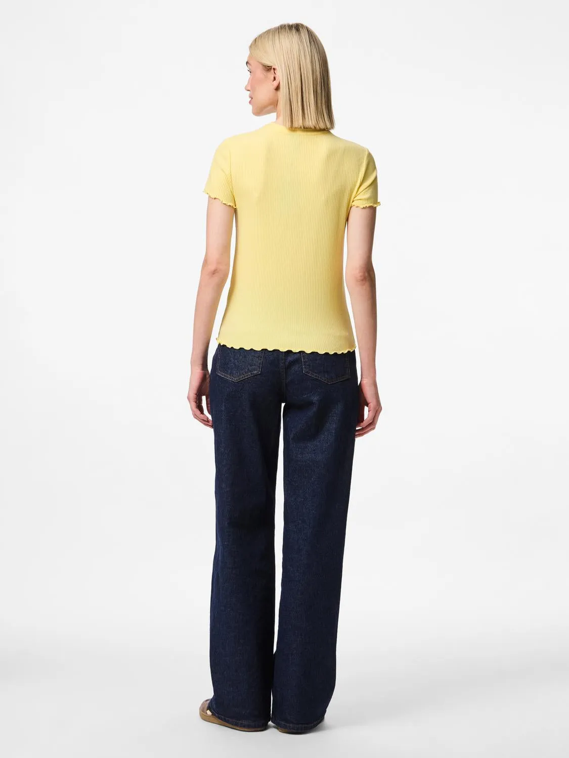 PCNICCA T-Shirt - Pale Banana