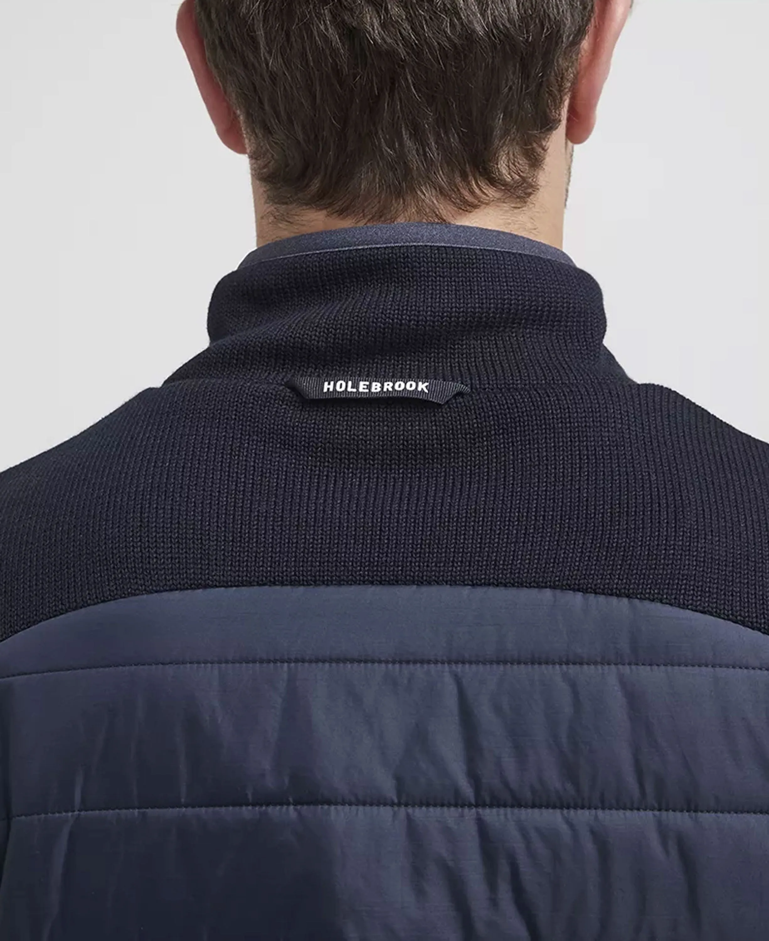 Peder Full Zip Windproof Jacket - Navy