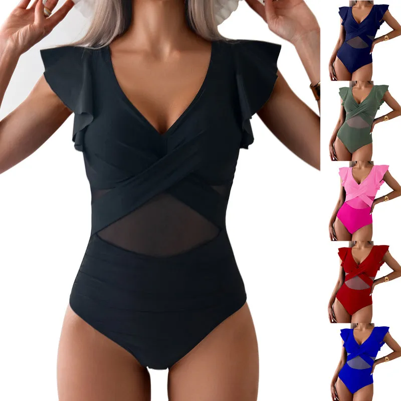 Performance Meets Style Bikini Quick-Dry Sportswear Swimsuit-1