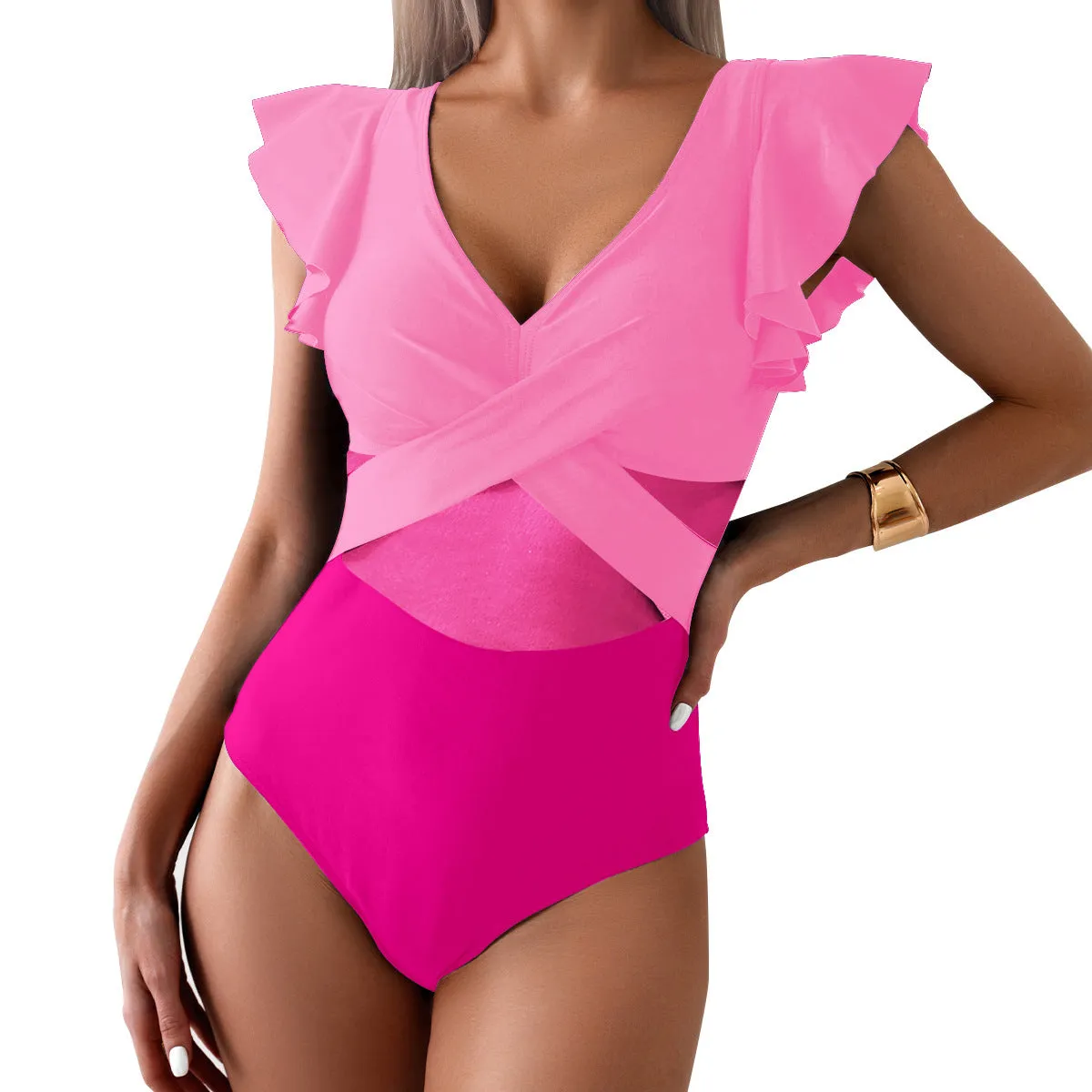 Performance Meets Style Bikini Quick-Dry Sportswear Swimsuit-1