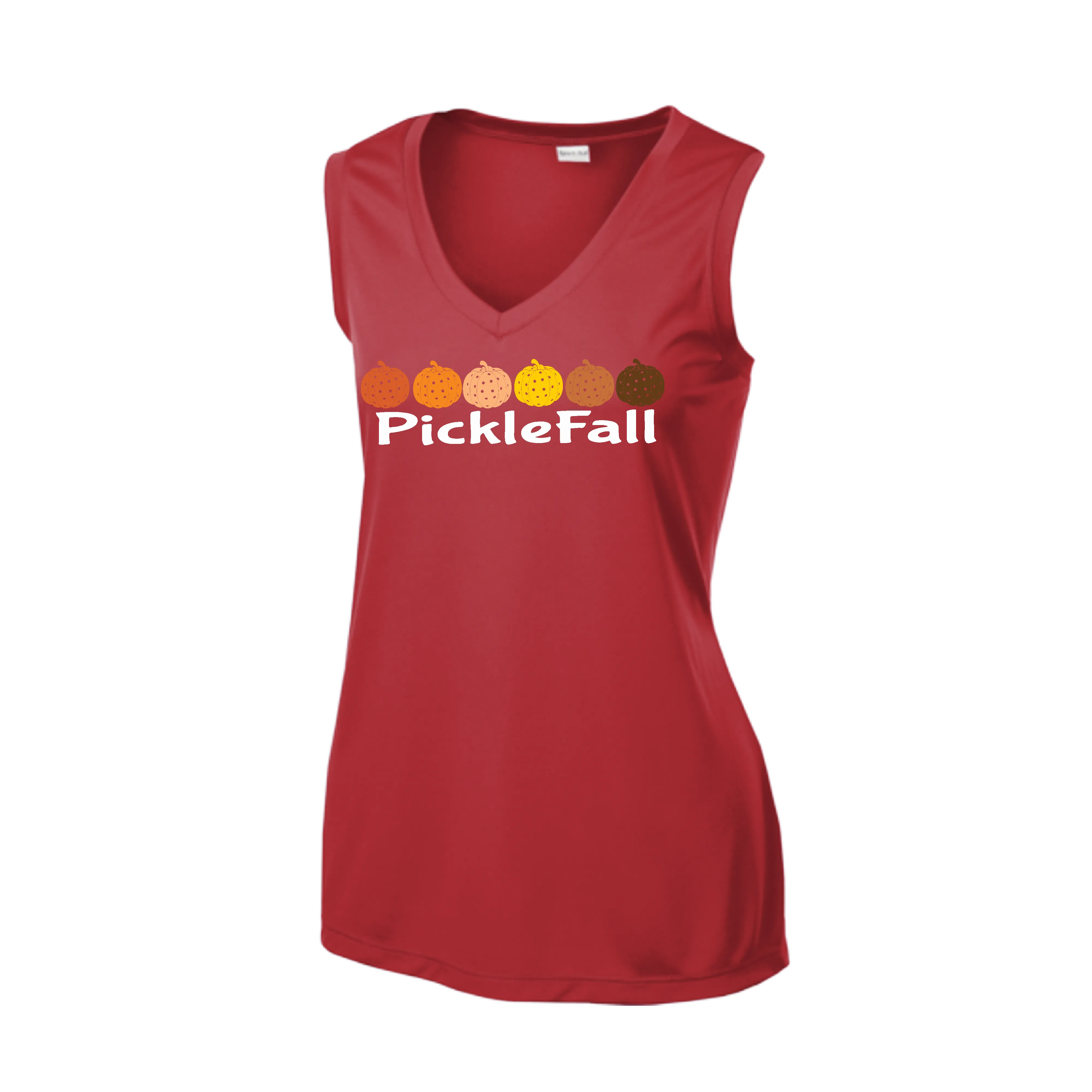 Picklefall | Women’s Sleeveless Pickleball Shirt | 100% Polyester