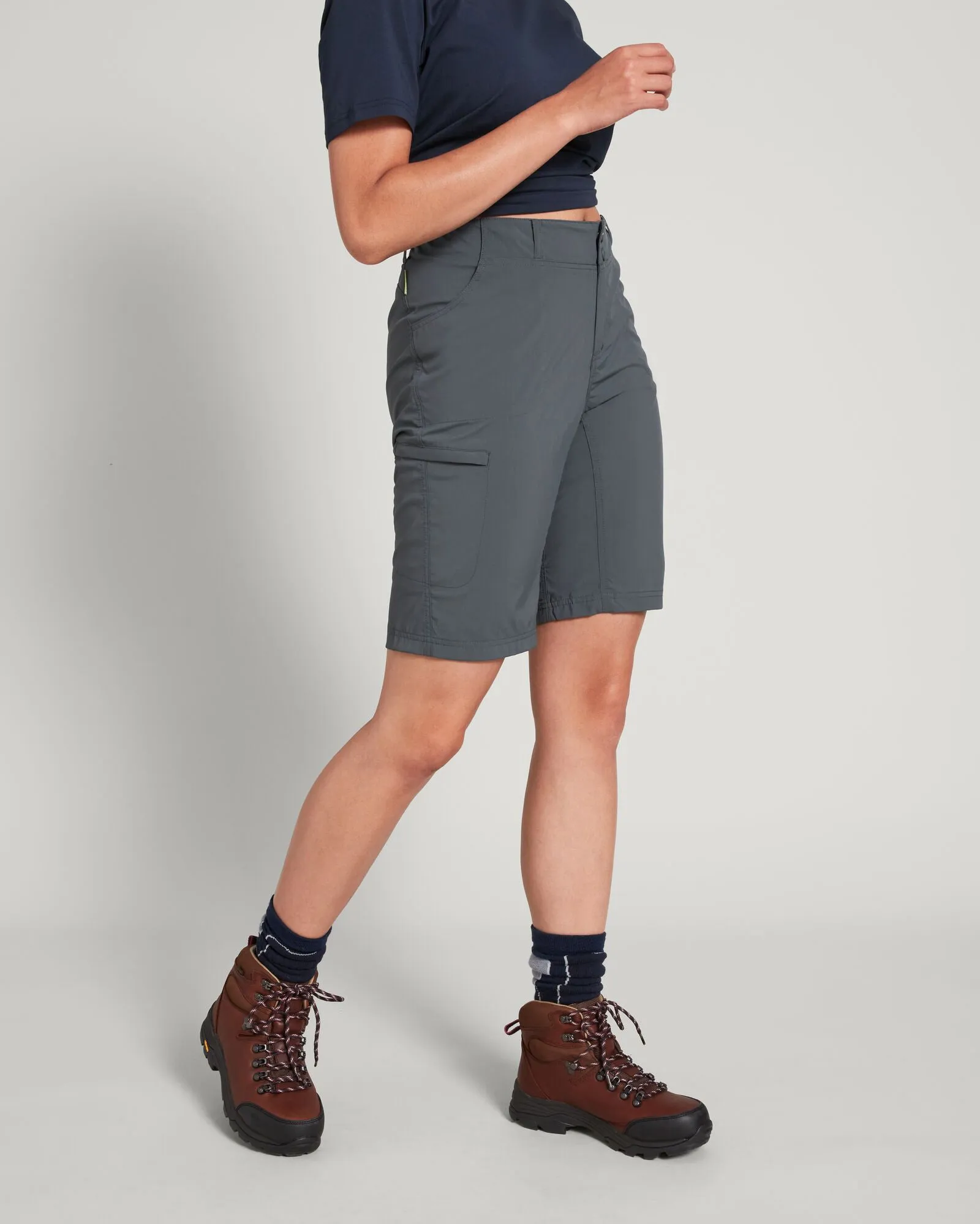 Praca Women's Hiking Shorts - Granite