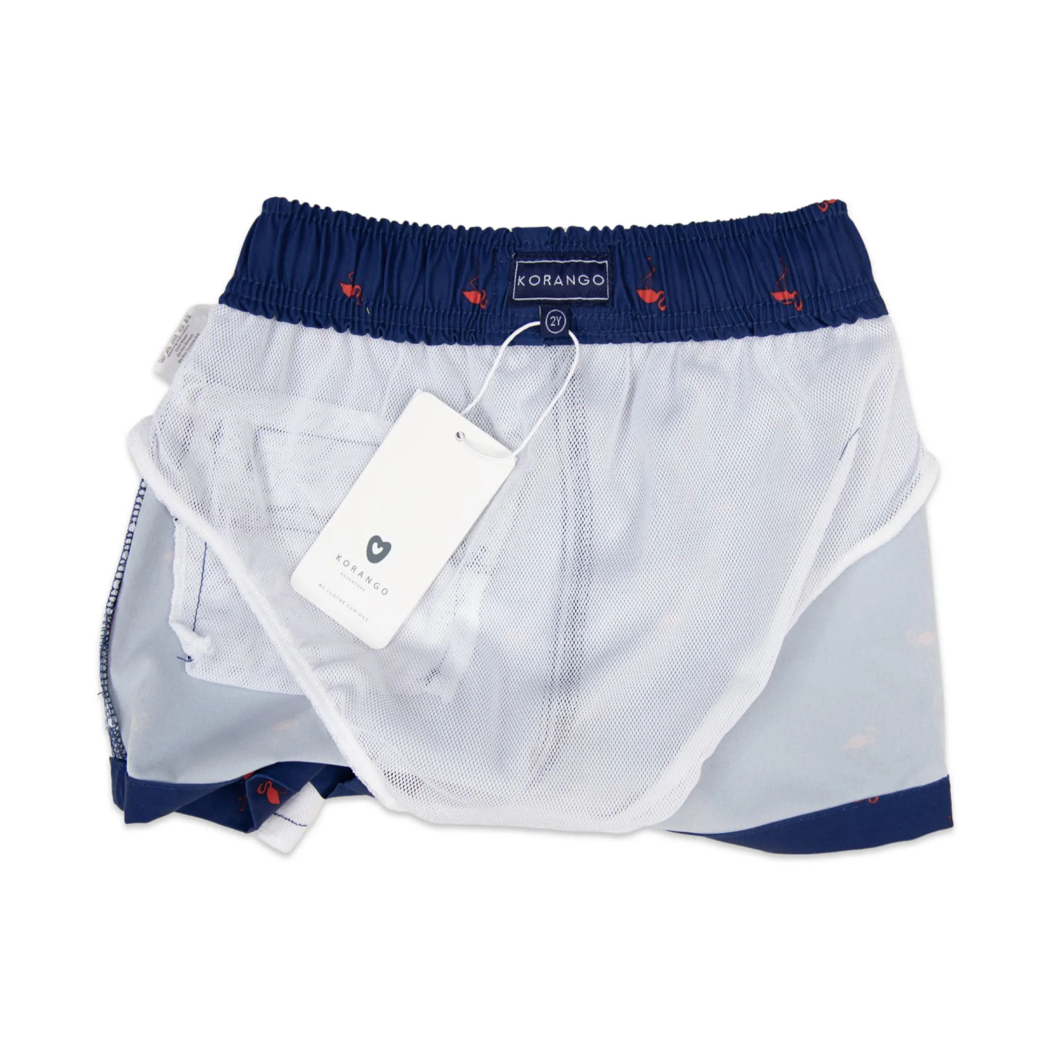Quick Dry Flamingo Boardies