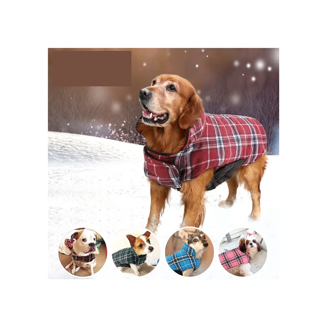 Reversible Dog Jacket Waterproof