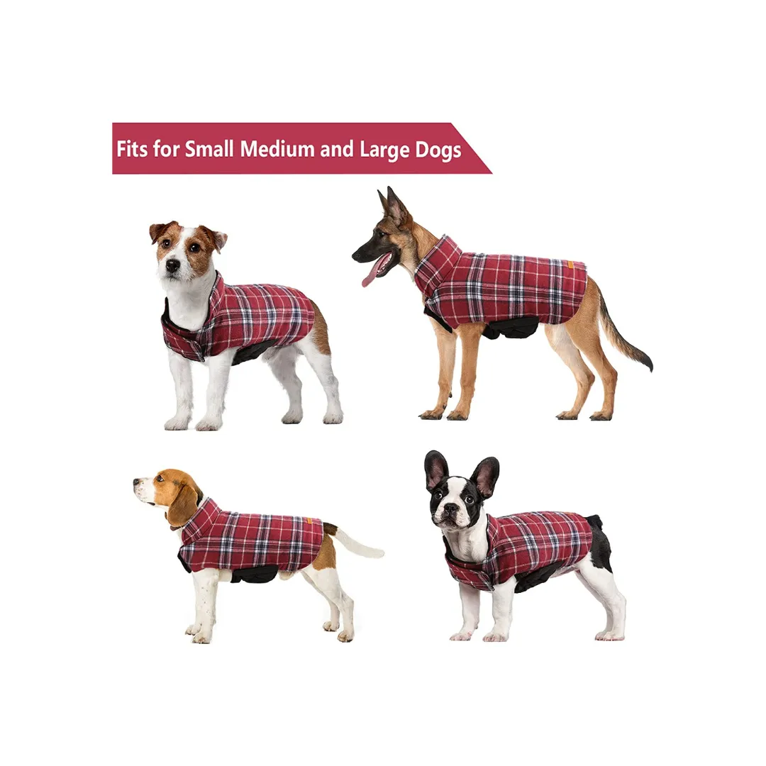 Reversible Dog Jacket Waterproof