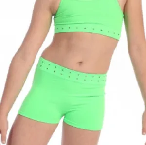 Rhinestone Dance Shorts