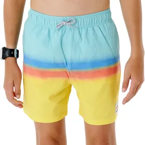 Rip Curl Kids Surf Revival Volley Surf Swimming Boardshorts - Aqua