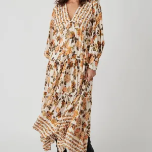 Rows Of Roses Maxi Dress