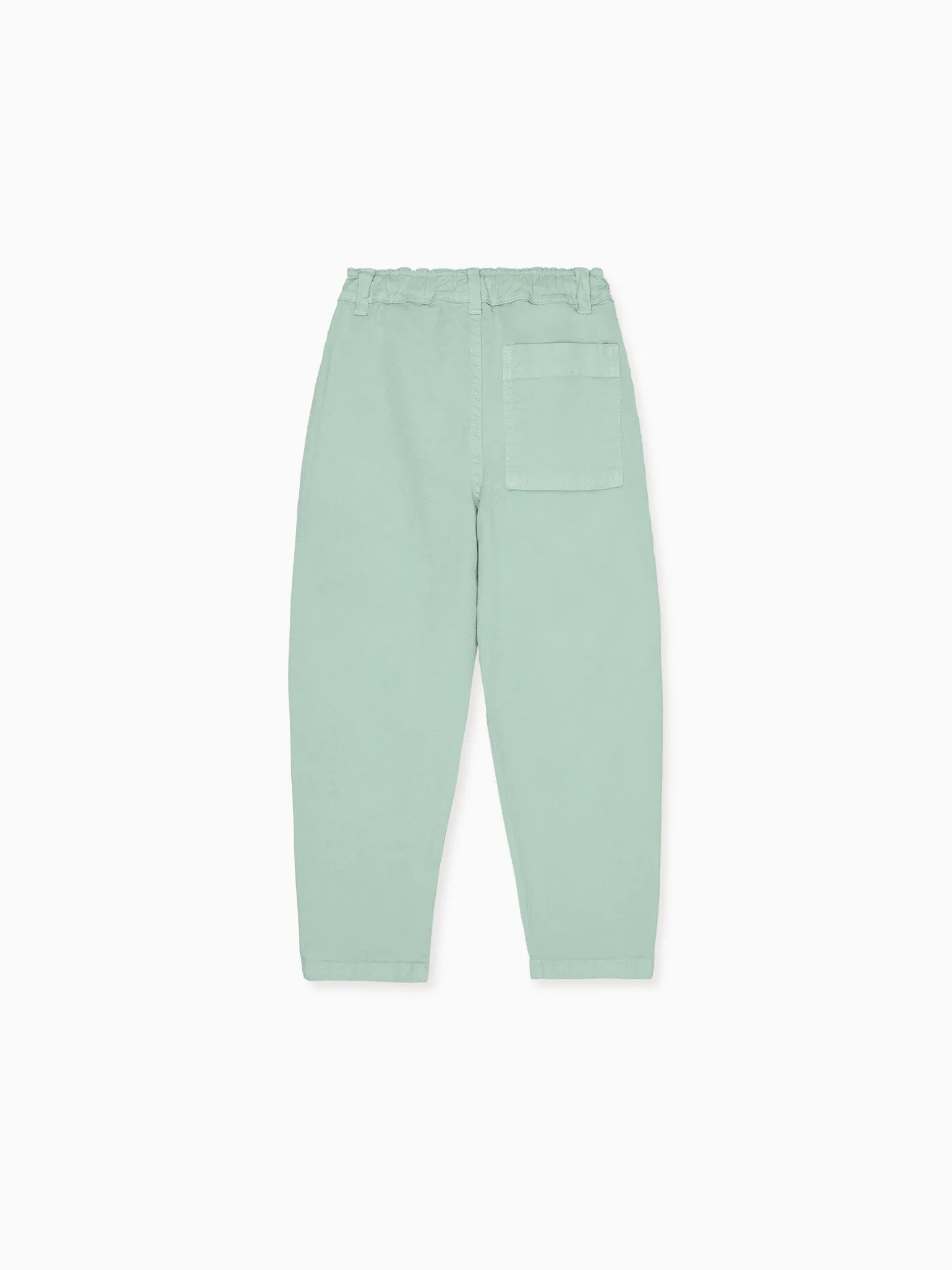 Sage Tierra Girl Barrel Jeans