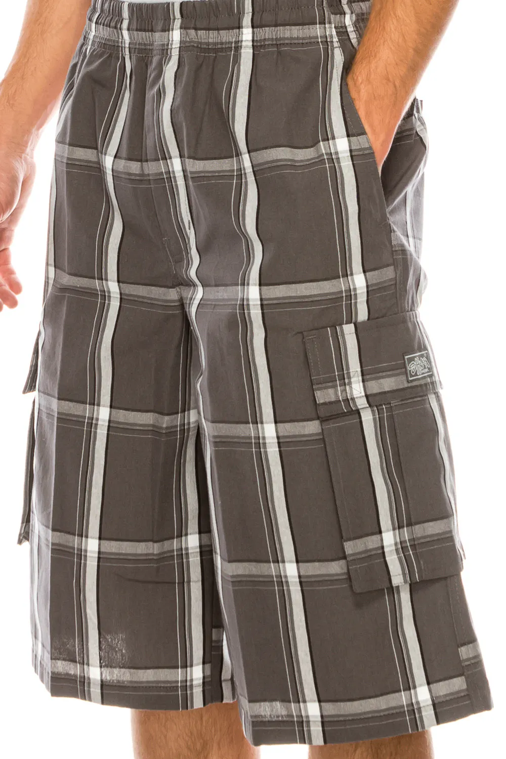 Shaka Wear Plaid Shorts