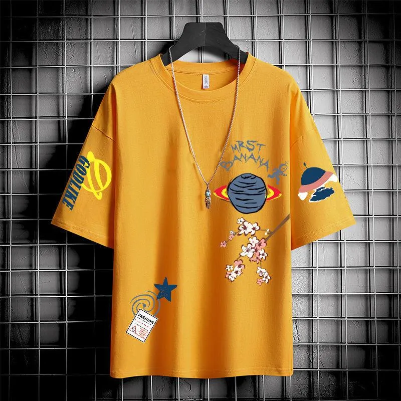 Short Sleeve T-Shirt Summer Trendy INS Loose Half Sleeved All-Matching Tops T-Shirt