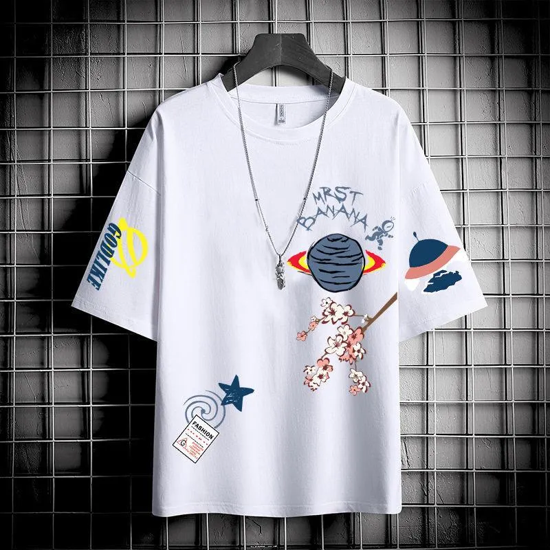 Short Sleeve T-Shirt Summer Trendy INS Loose Half Sleeved All-Matching Tops T-Shirt