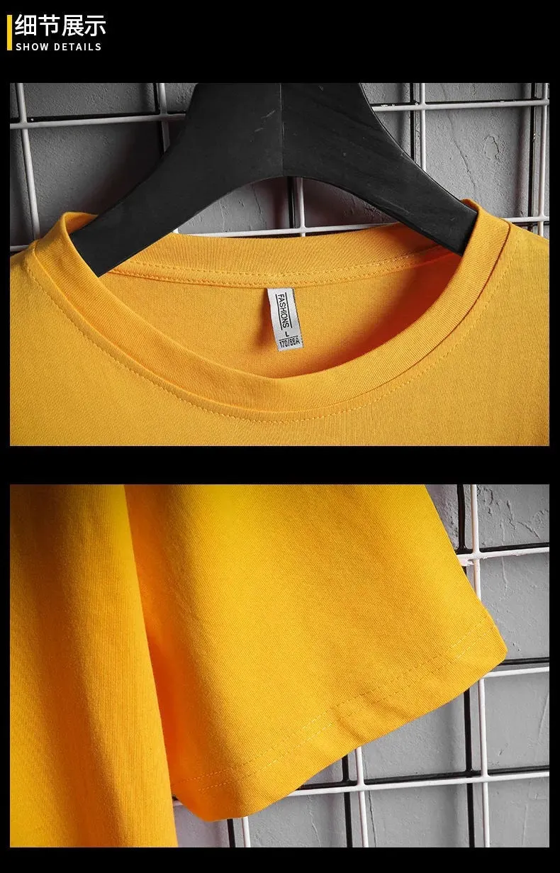 Short Sleeve T-Shirt Summer Trendy INS Loose Half Sleeved All-Matching Tops T-Shirt