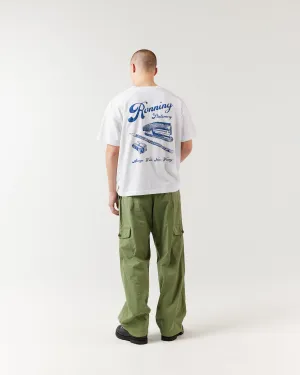 Stationery Tee - White