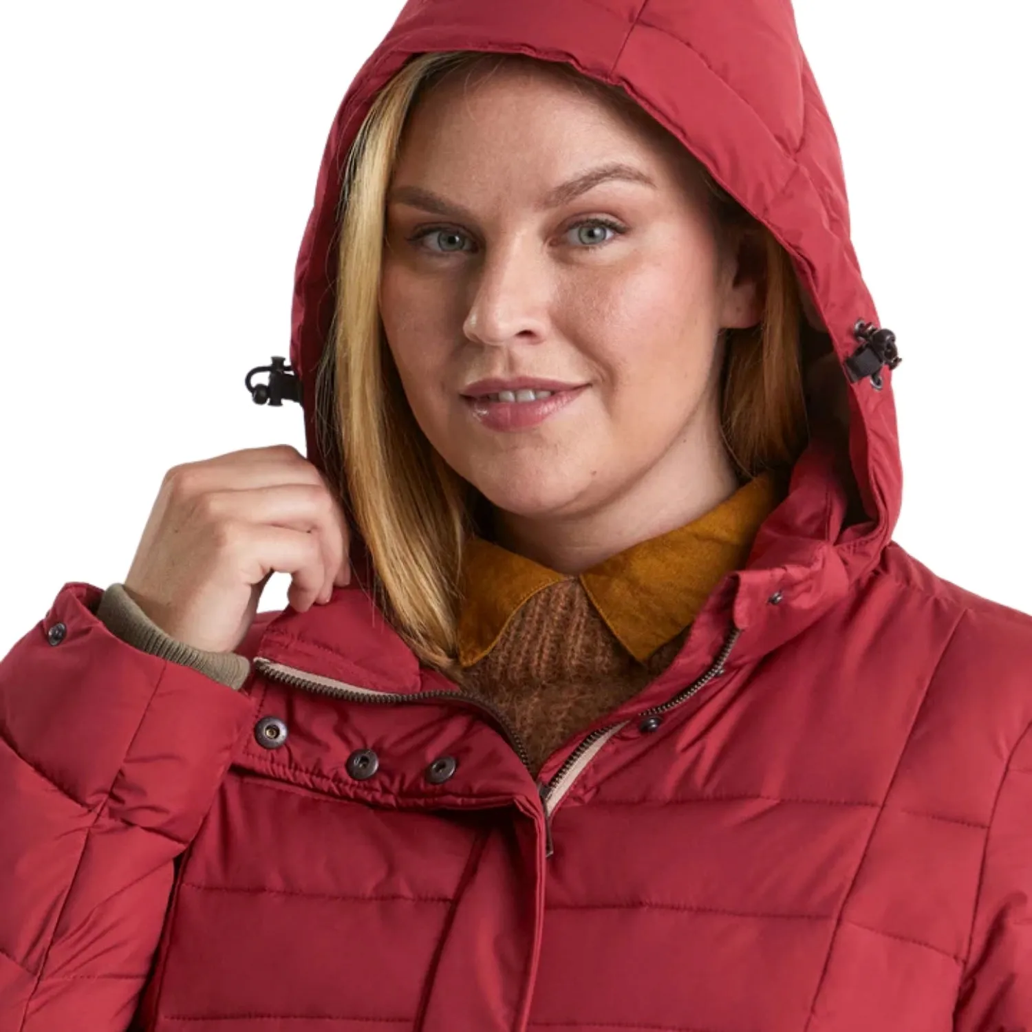 STOY Deena Women’s Puffer Jacket Black Plus Size 22 - 26
