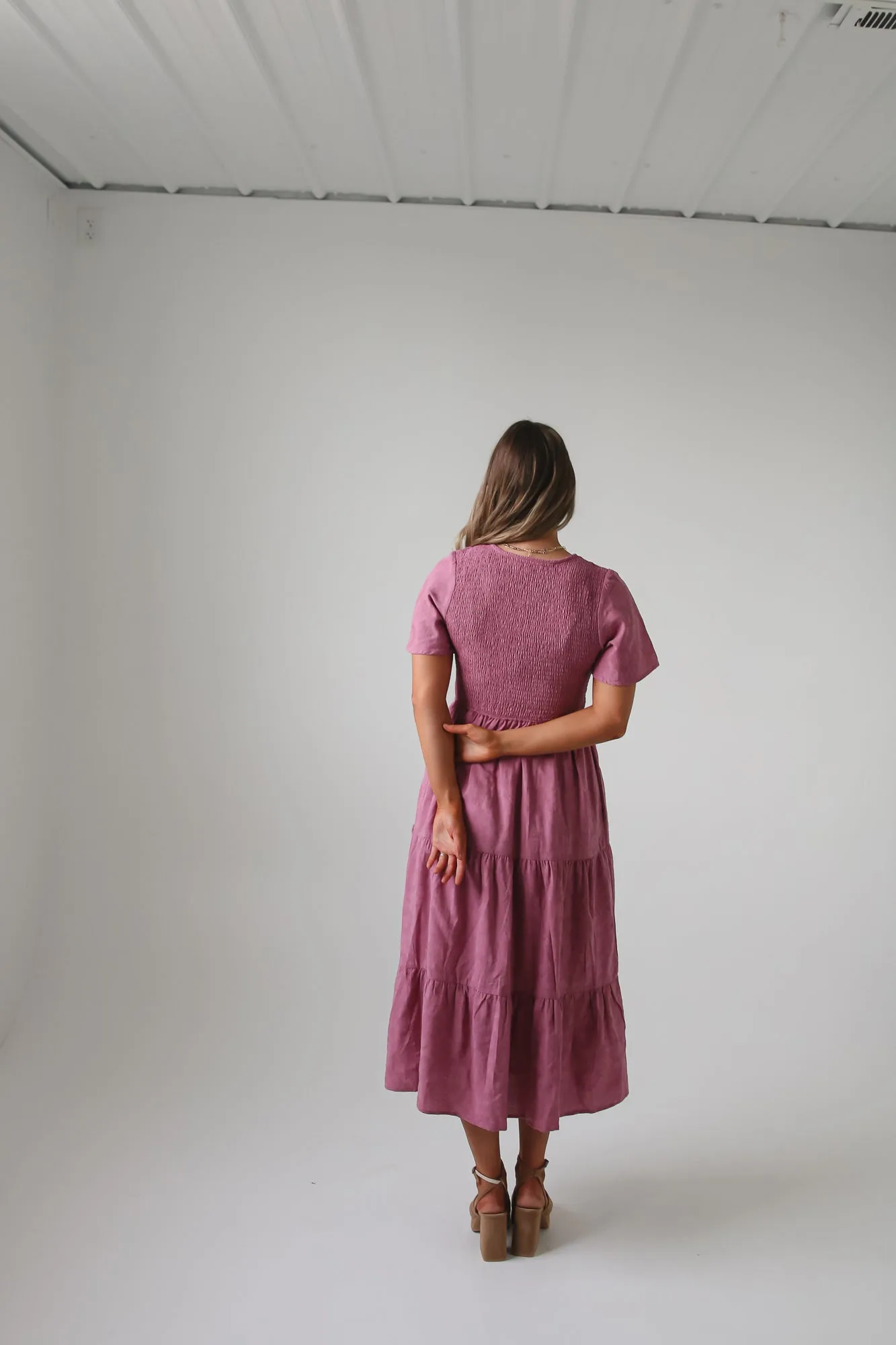 Tayla Dress in Berry