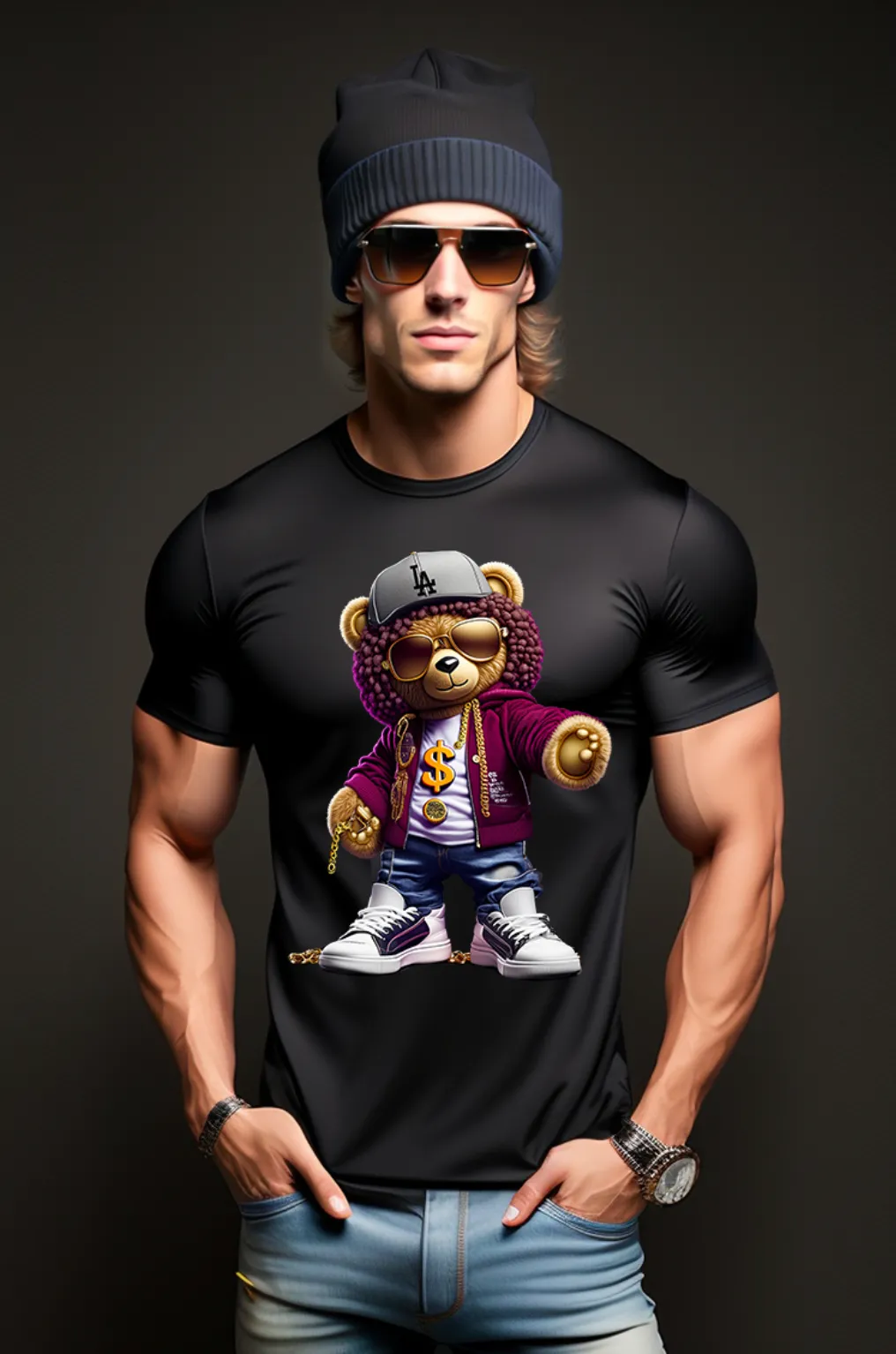 Teddy LA Art Exclusive T-Shirts | Grooveman Music