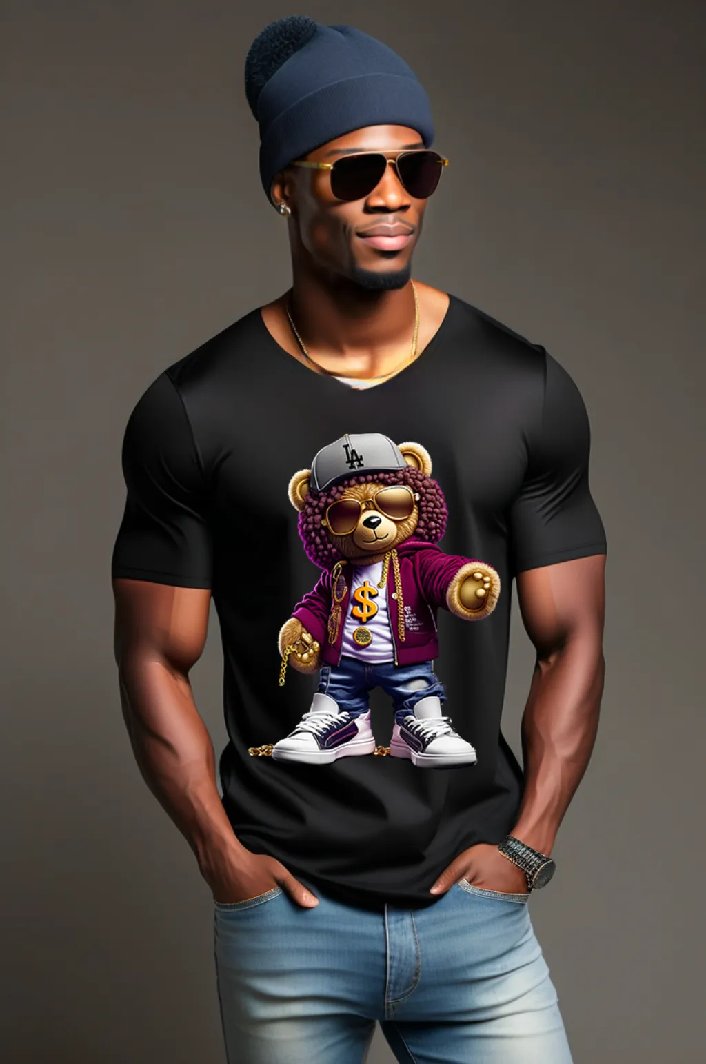 Teddy LA Art Exclusive T-Shirts | Grooveman Music