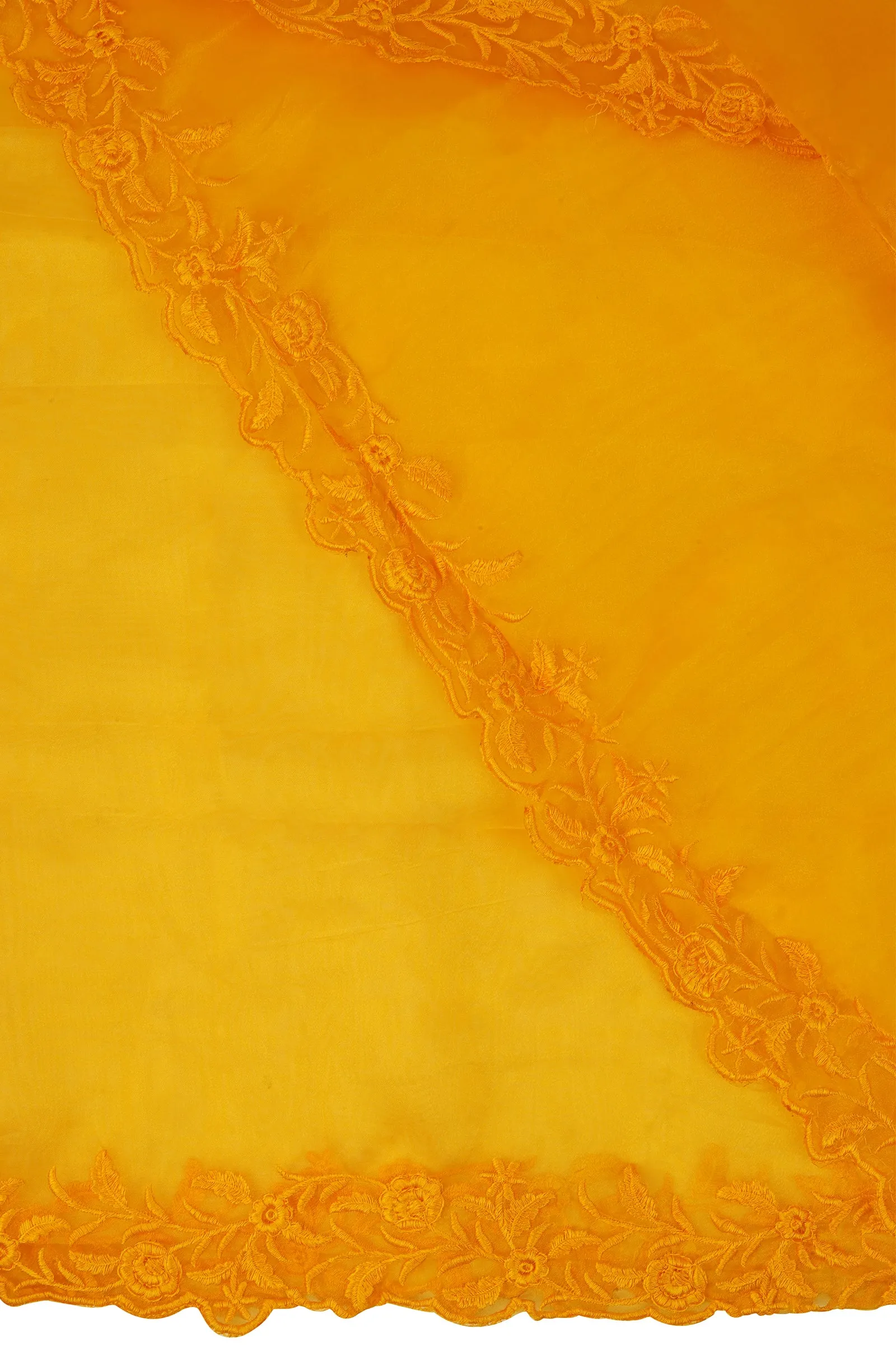 Teejh Sunlit Sakura Organza Saree