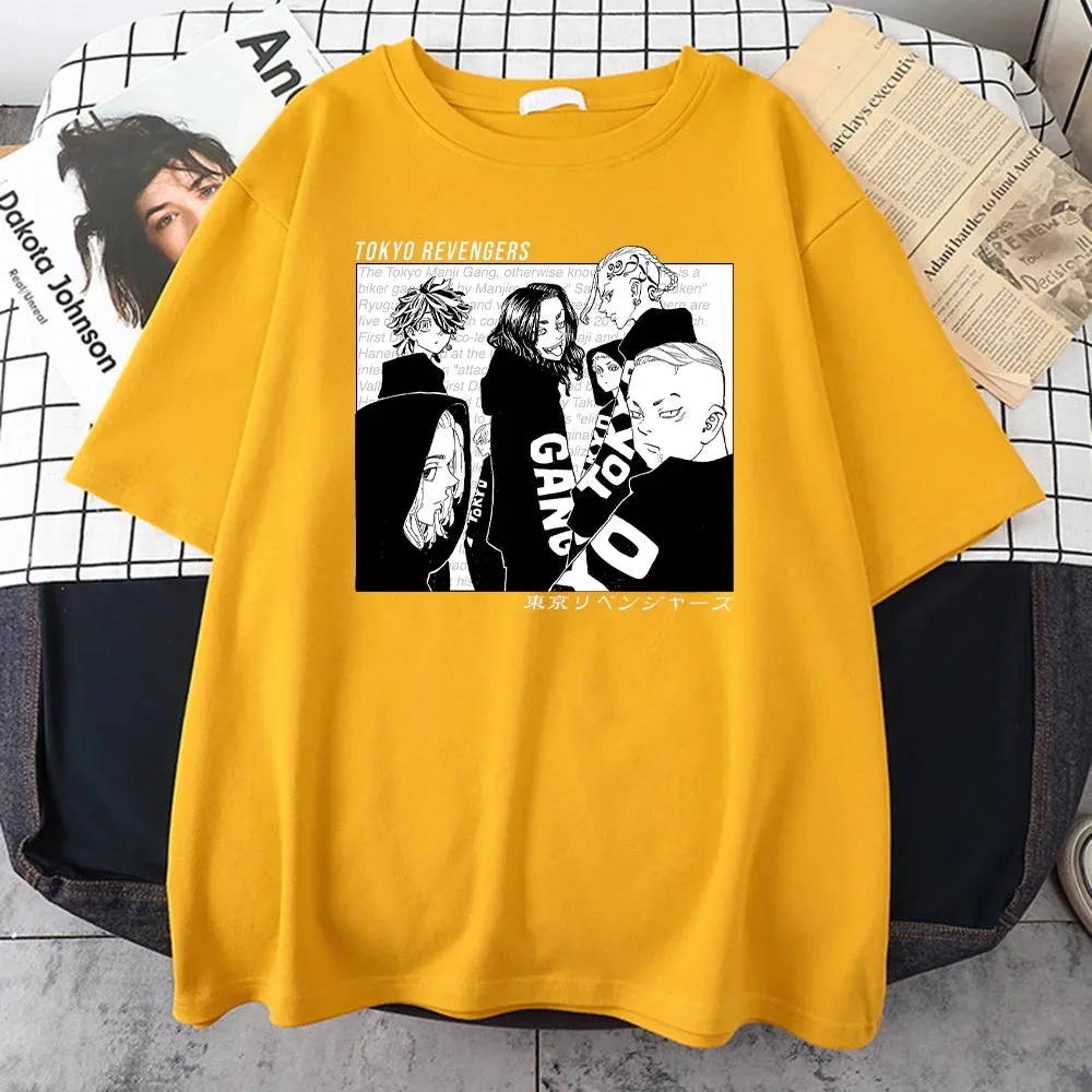 Tokyo Revengers Anime Harajuku T-Shirts