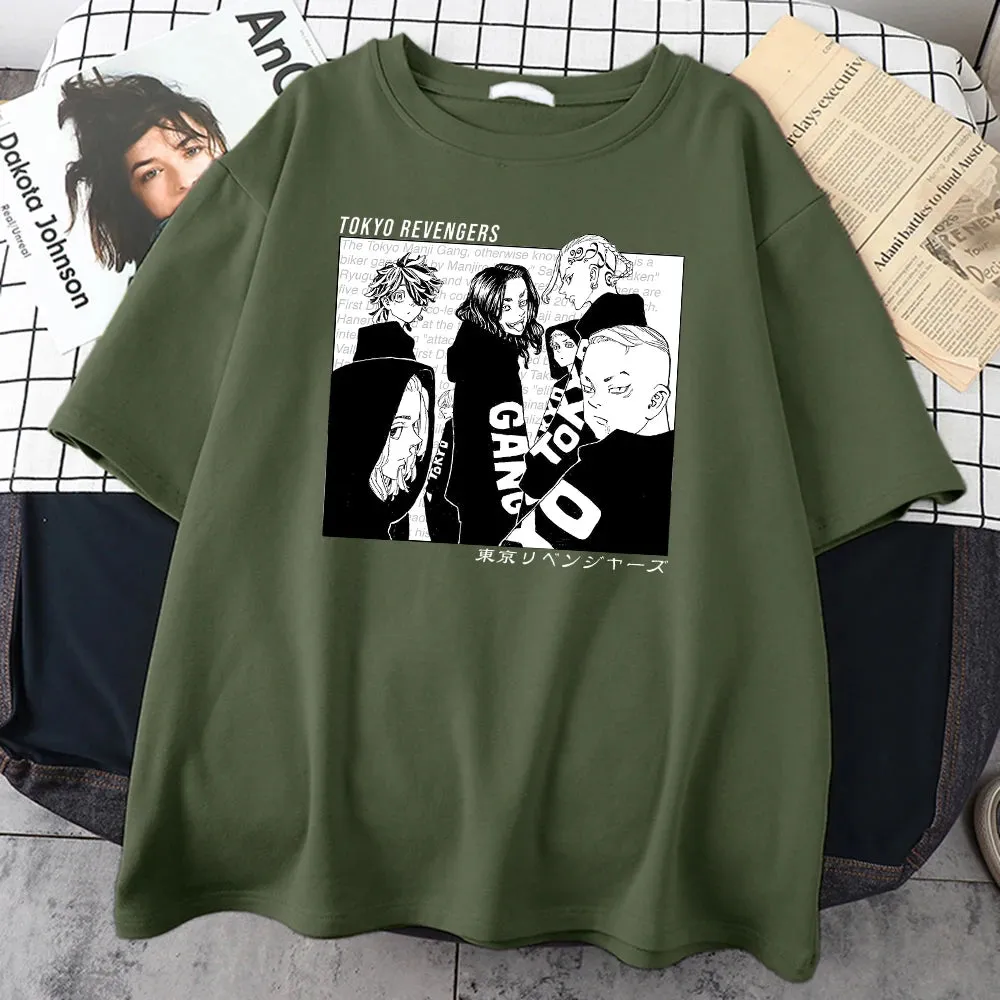 Tokyo Revengers Anime Harajuku T-Shirts
