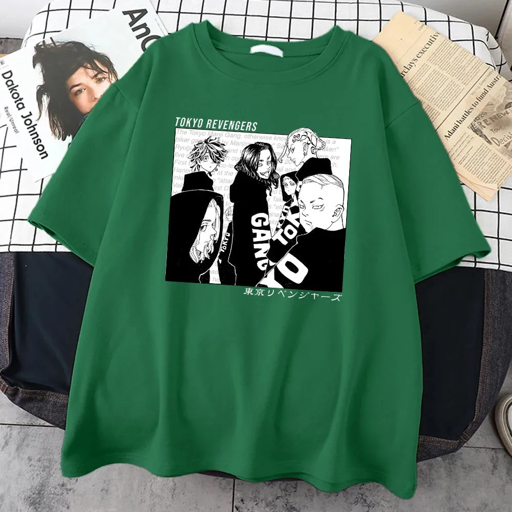 Tokyo Revengers Anime Harajuku T-Shirts
