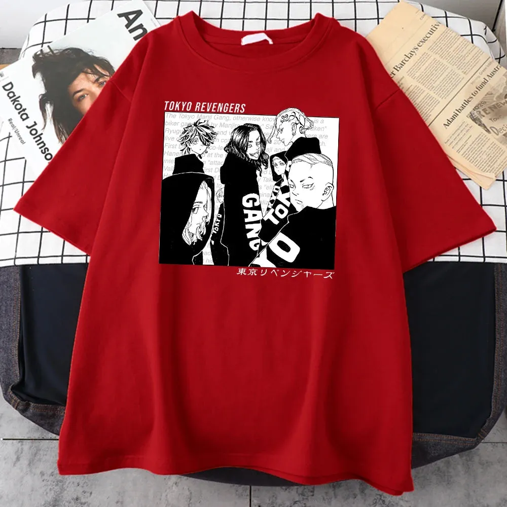 Tokyo Revengers Anime Harajuku T-Shirts